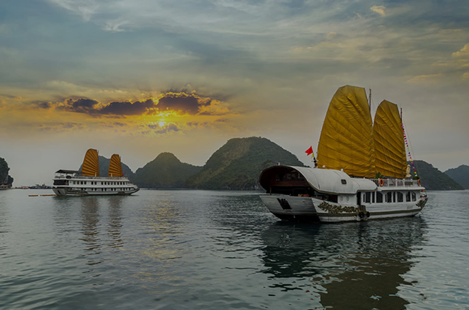 La bahía de Halong, un viaje de paz y tranquilidad